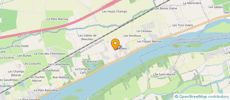 localisation de l'entreprise MONSIEUR FRANCK BENJAMIN à LA CHAPELLE-SUR-LOIRE