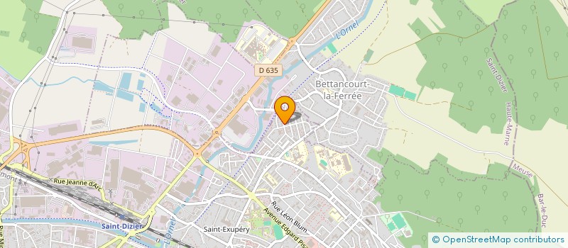 localisation de l'entreprise MONSIEUR FRANCK BENOIT à BETTANCOURT-LA-FERREE