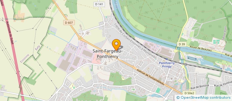 localisation de l'entreprise MONSIEUR FRANCK BEQUET  SAINT-FARGEAU-PONTHIERRY