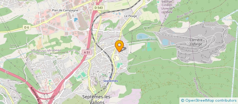 localisation de l'entreprise MONSIEUR FRANCK BERCHI à SEPTEMES LES VALLONS