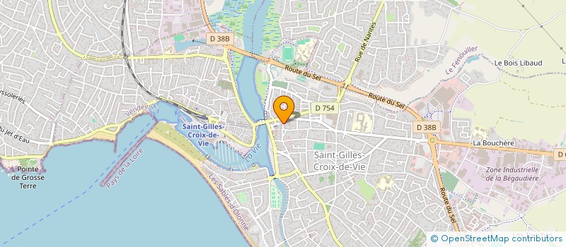 localisation de l'entreprise MONSIEUR FRANCK BERNARD à SAINT-GILLES-CROIX-DE-VIE