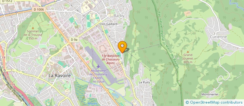 localisation de l'entreprise MONSIEUR FRANCK BERNARD  BARBY