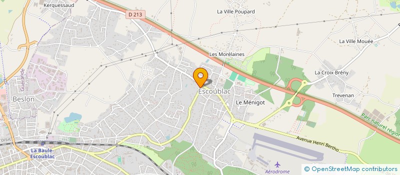 localisation de l'entreprise MONSIEUR FRANCK BERNARDEAU à LA BAULE-ESCOUBLAC