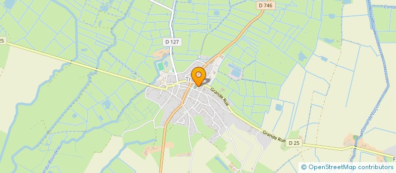 localisation de l'entreprise MONSIEUR FRANCK BERNIER  TRIAIZE