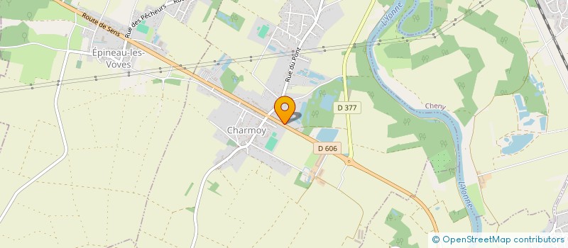 localisation de l'entreprise MONSIEUR FRANCK BERROY  CHARMOY