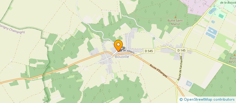 localisation de l'entreprise MONSIEUR FRANCK BERRUEE  BOUVILLE