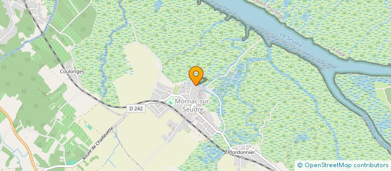 localisation de l'entreprise MONSIEUR FRANCK BERTHIER  MORNAC-SUR-SEUDRE