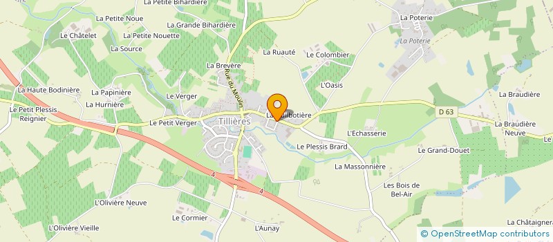 localisation de l'entreprise MONSIEUR FRANCK BERTHIER  SEVREMOINE