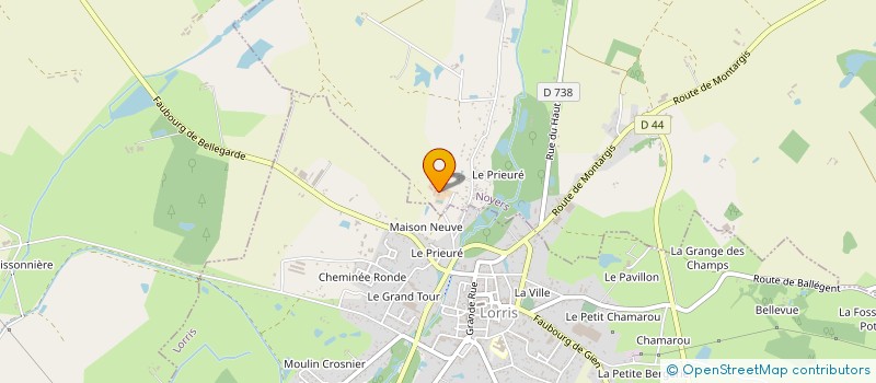 localisation de l'entreprise MONSIEUR FRANCK BERTON à NOYERS