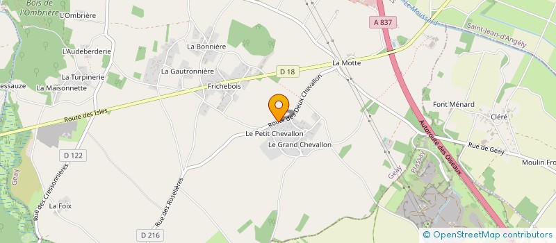 localisation de l'entreprise MONSIEUR FRANCK BERTRAND à GEAY