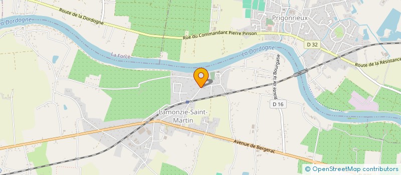 localisation de l'entreprise MONSIEUR FRANCK BERTRAND à LAMONZIE-SAINT-MARTIN