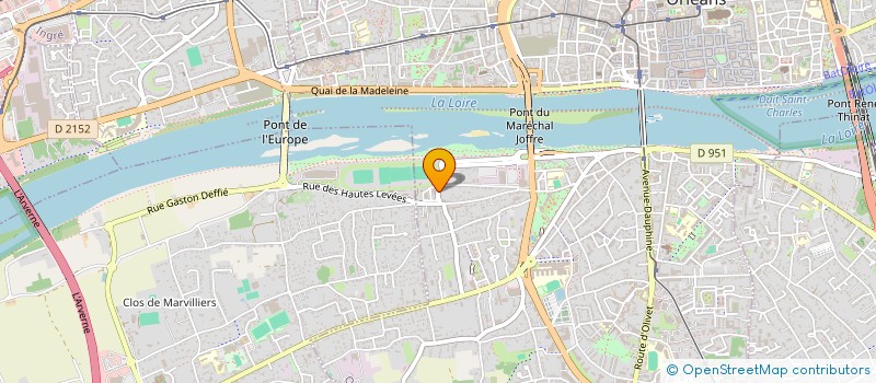 localisation de l'entreprise MONSIEUR FRANCK BESSE à ORLEANS