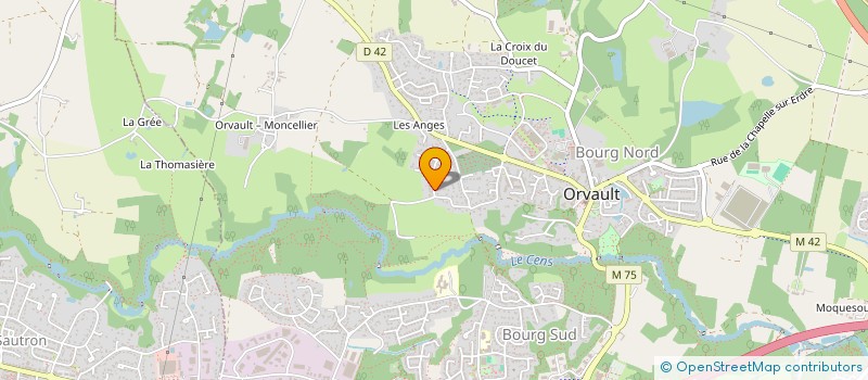 localisation de l'entreprise MONSIEUR FRANCK BESSONNET à ORVAULT