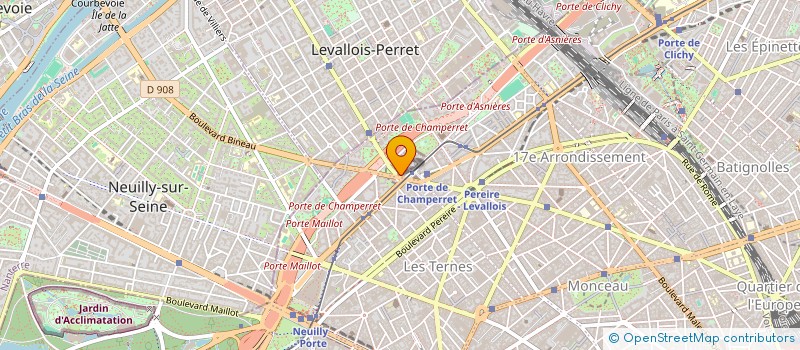 localisation de l'entreprise MONSIEUR FRANCK BETH  PARIS