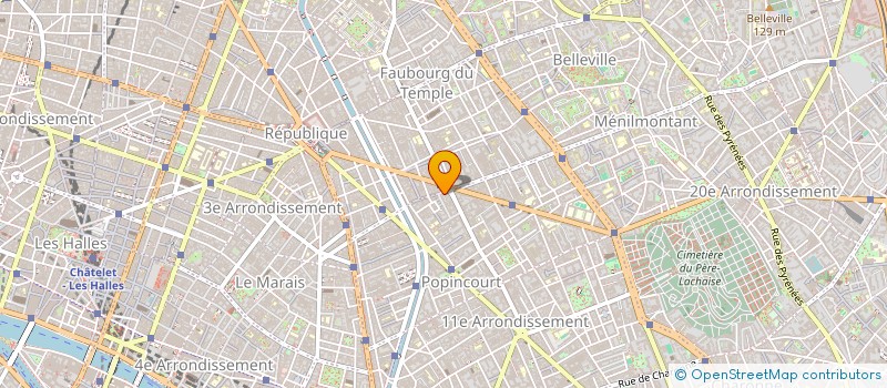 localisation de l'entreprise MONSIEUR FRANCK BETTRANCOURT  PARIS