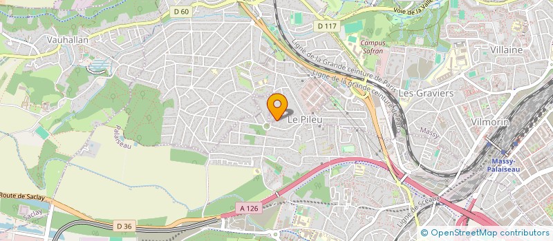 localisation de l'entreprise MONSIEUR FRANCK BIGNON à PALAISEAU