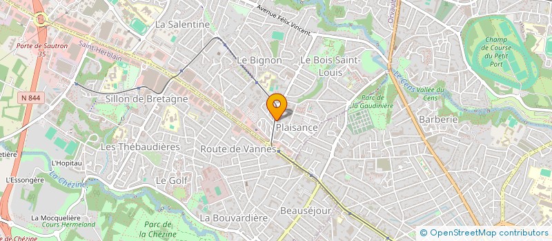 localisation de l'entreprise MONSIEUR FRANCK BIKAKOURY à ORVAULT