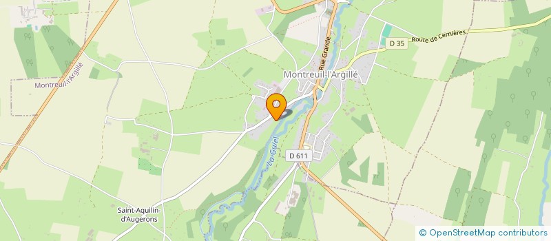 localisation de l'entreprise MONSIEUR FRANCK BINET  NOTRE-DAME-DU-HAMEL