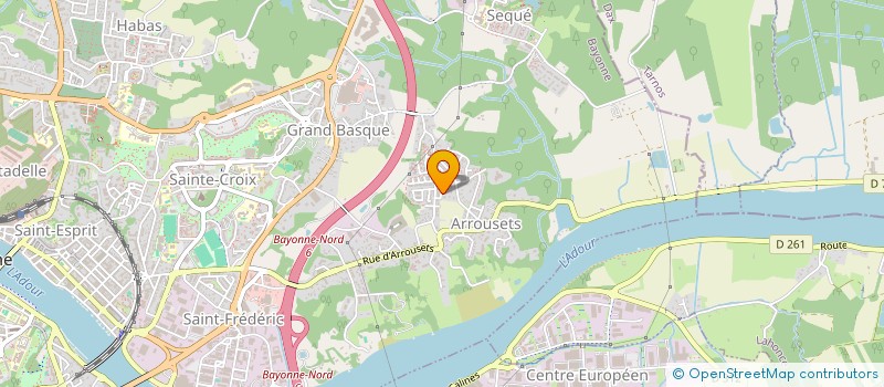 localisation de l'entreprise MONSIEUR FRANCK BIREMON à BAYONNE