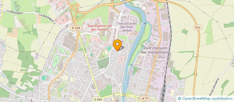 localisation de l'entreprise MONSIEUR FRANCK BITANG A ZOM à AUXERRE