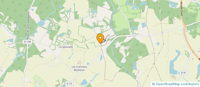 localisation de l'entreprise MONSIEUR FRANCK BITAR  AVRILLE