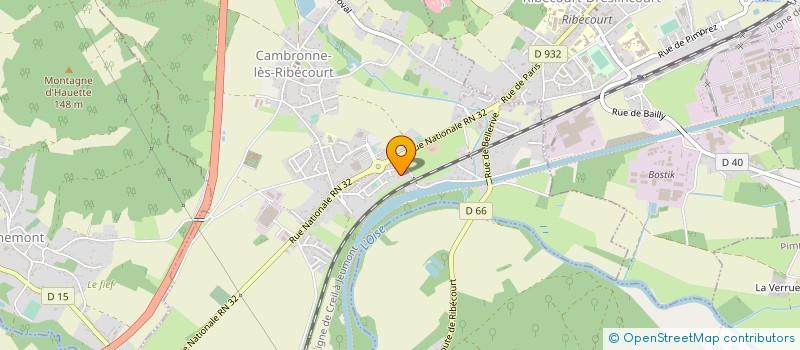 localisation de l'entreprise MONSIEUR FRANCK BLAIMONT  CAMBRONNE-LES-RIBECOURT