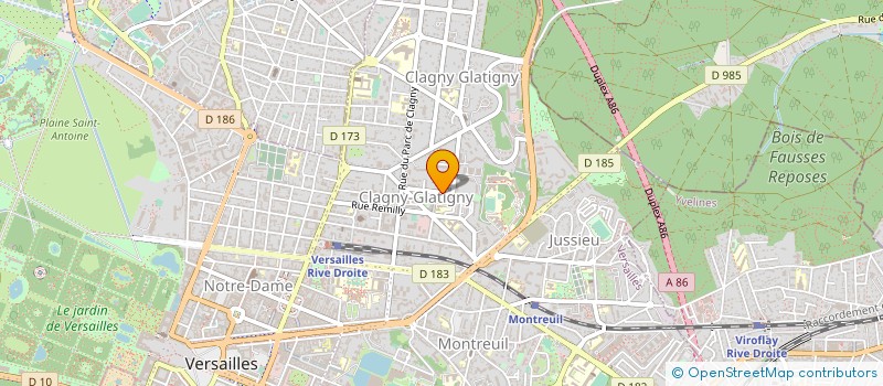 localisation de l'entreprise MONSIEUR FRANCK BLANKENSHIP à VERSAILLES