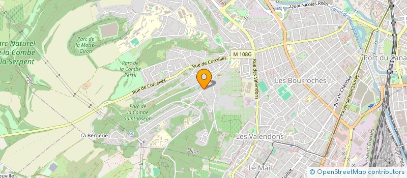 localisation de l'entreprise MONSIEUR FRANCK BOCCAR  DIJON