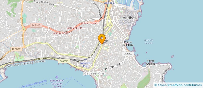 localisation de l'entreprise MONSIEUR FRANCK BOCCHINO  ANTIBES