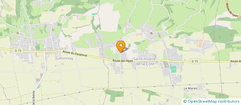 localisation de l'entreprise MONSIEUR FRANCK BOISSIEUX  SAINT-HILAIRE-DE-LA-COTE