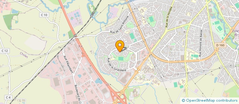 localisation de l'entreprise MONSIEUR FRANCK BOISSINOT à CHOLET