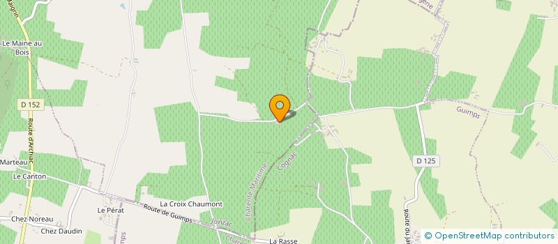 localisation de l'entreprise MONSIEUR FRANCK BOIZUMEAU  SAINT-EUGENE