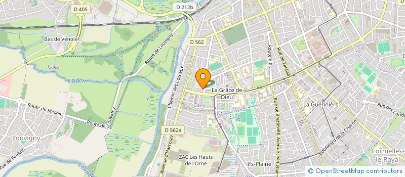 localisation de l'entreprise MONSIEUR FRANCK BONNEFONT à CAEN