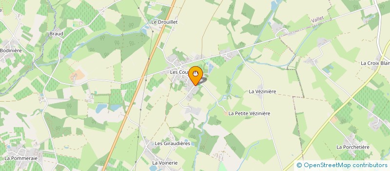 localisation de l'entreprise MONSIEUR FRANCK BONNET  VALLET