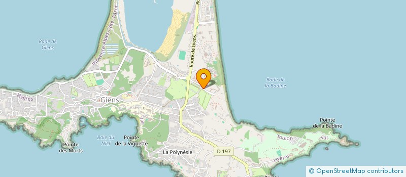 localisation de l'entreprise MONSIEUR FRANCK BONNET à HYERES