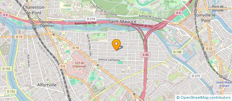 localisation de l'entreprise MONSIEUR FRANCK BONNET à MAISONS-ALFORT