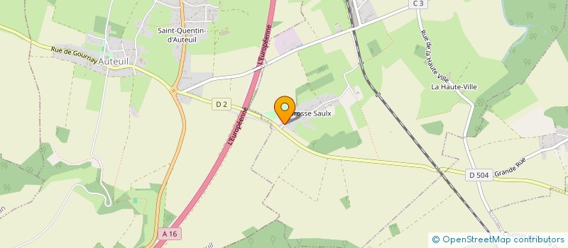 localisation de l'entreprise MONSIEUR FRANCK BONNEVIE à SAINT-SULPICE