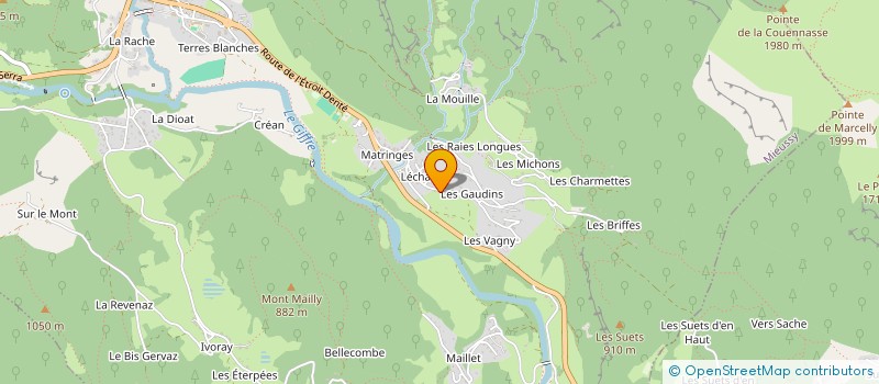 localisation de l'entreprise MONSIEUR FRANCK BONTEMPS  MIEUSSY