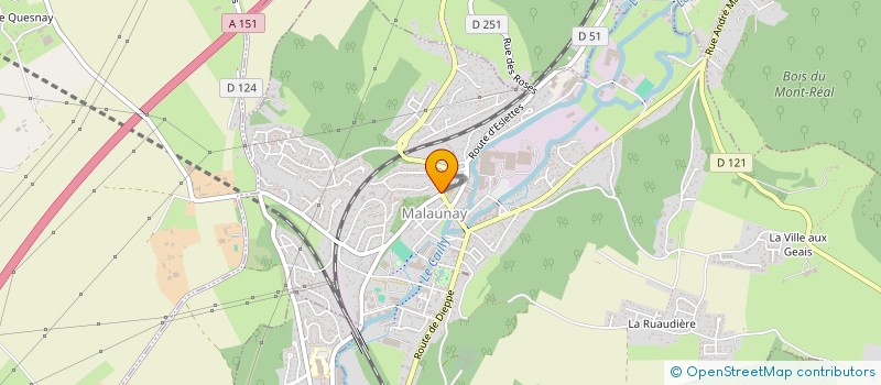 localisation de l'entreprise MONSIEUR FRANCK BOQUAIN  LE HOULME