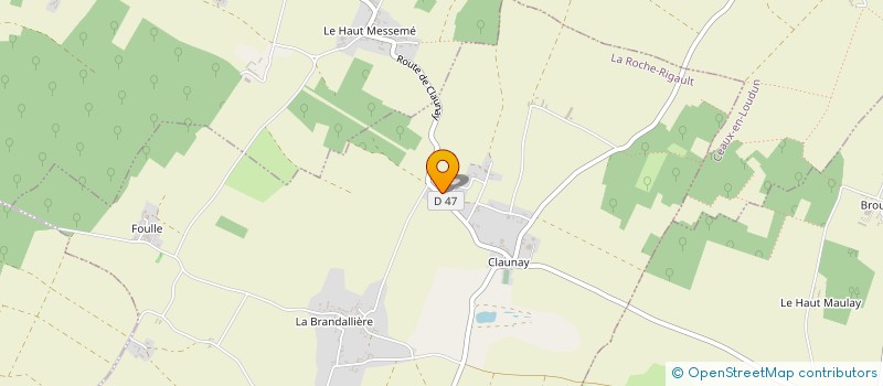 localisation de l'entreprise MONSIEUR FRANCK BOSCHUNG  LA ROCHE-RIGAULT
