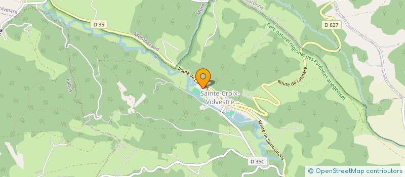 localisation de l'entreprise MONSIEUR FRANCK BOTTEAU à SAINTE-CROIX-VOLVESTRE