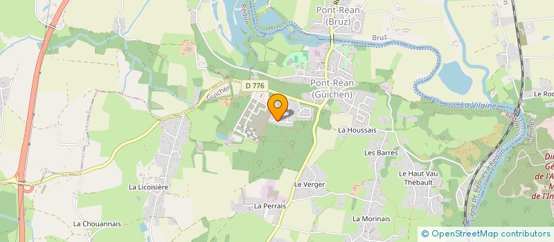 localisation de l'entreprise MONSIEUR FRANCK BOTTIER  GUICHEN