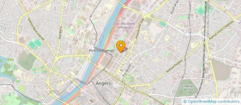 localisation de l'entreprise MONSIEUR FRANCK BOUBLIN à ANGERS