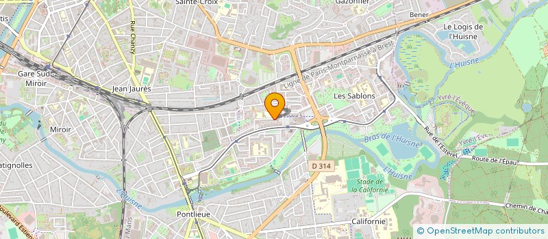 localisation de l'entreprise MONSIEUR FRANCK BOUCHER à LE MANS