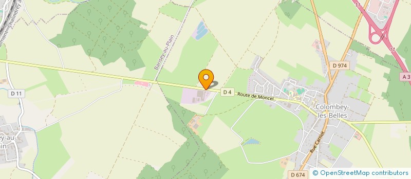 localisation de l'entreprise MONSIEUR FRANCK BOUCTOT  COLOMBEY-LES-BELLES