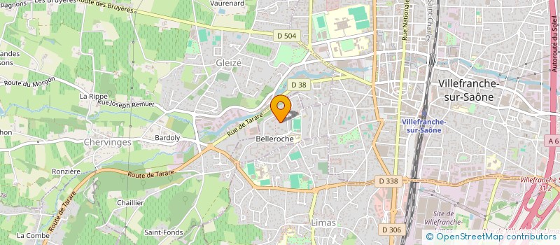 localisation de l'entreprise MONSIEUR FRANCK BOUDJEMAA  VILLEFRANCHE-SUR-SAONE