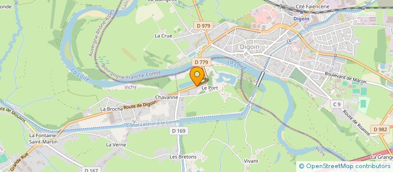 localisation de l'entreprise MONSIEUR FRANCK BOUDOT  CHASSENARD