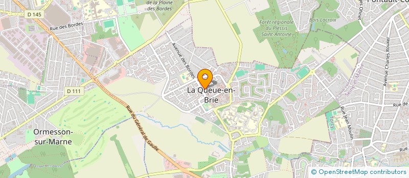 localisation de l'entreprise MONSIEUR FRANCK BOUET  LA QUEUE-EN-BRIE