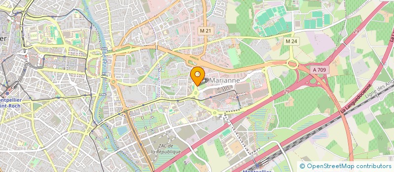 localisation de l'entreprise MONSIEUR FRANCK BOUGUENNEC à MONTPELLIER