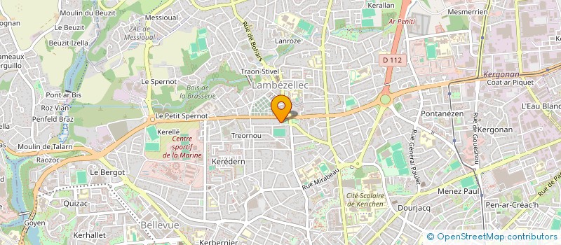 localisation de l'entreprise MONSIEUR FRANCK BOUHANA à BREST